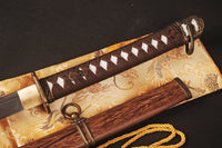 98 Type Official Saber Military Gunto Folded Steel Japanese Samurai Sword 207