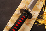 Japanese Samurai Sword Folded Steel Clay Tempered Katana ESD01