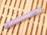 Brass Fittings Silk Cord Real Rayskin Handle For Japanese Samurai Sword HC5