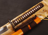 Japanese Samurai Sword High Carbon Steel Clay Tempered Katana ESC01