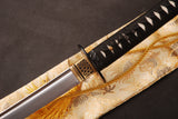 Japanese Samurai Sword Folded Steel Clay Tempered Katana ESD101