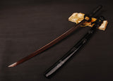 Japanese Samurai Sword Red Blade Folded Steel Katana ESB103