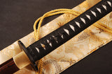 Japanese Samurai Sword Red Blade Folded Steel Katana ESB103