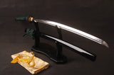 Japanese Samurai Sword Folded Steel Clay Tempered Katana ESD102