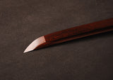 Japanese Samurai Sword Red Blade Folded Steel Katana ESB104