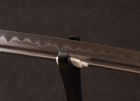 Japanese Samurai Sword Folded Steel Clay Tempered Katana ESD103