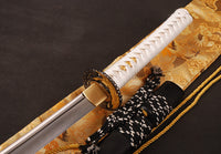 Japanese Samurai Sword High Carbon Steel Clay Tempered Katana ESC103