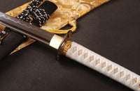 Japanese Samurai Sword High Carbon Steel Clay Tempered Katana ESC103