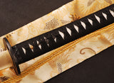 Japanese Samurai Sword High Carbon Steel Clay Tempered Katana ESC106