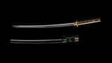 Japanese Samurai Sword High Carbon Steel Clay Tempered Katana SHIJIAN180503
