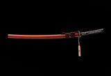 Japanese Samurai Sword High Carbon Steel Clay Tempered Katana SHIJIAN180504