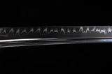 Japanese Samurai Sword High Carbon Steel Clay Tempered Katana SHIJIAN180505