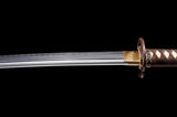 Japanese Samurai Sword High Carbon Steel Clay Tempered Katana SHIJIAN180505