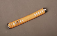 Handle Tsuka orange Synthetic Silk Cord white Rayskin For Japanese Samurai Sword