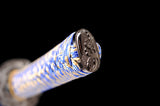 Japanese Samurai Sword Blue Blade Katana SHIJIAN180602