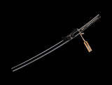 Japanese Samurai Sword Red Blade Folded Steel Katana SHIJIAN180609