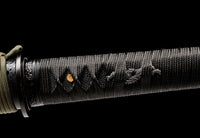Japanese Samurai Sword High Carbon Steel Clay Tempered Ninja Sword SHIJIAN180611