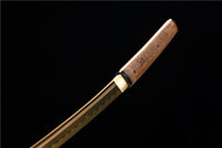 Japanese Samurai Sword Golden Blade Katana SHIJIAN202002