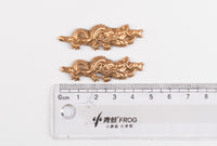 Brass Plated Gold/Silver Menuki For Japanese Samurai Swords MEG10
