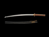 Japanese Samurai Sword Folded Steel Katana SHIJIAN180701