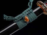 Japanese Samurai Sword Folded Steel Clay Tempered Katana SHIJIAN190303