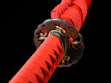 Japanese Samurai Sword High Carbon Steel Clay Tempered Katana SHIJIAN190305