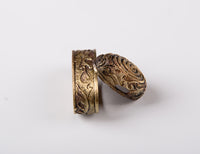 Brass Fuchi&Kashira For Japanese Samurai Swords KFC008