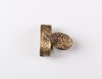 Brass Fuchi&Kashira For Japanese Samurai Swords KFC008