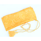 Chinese Dragon Golden Silk Sword Bag For Japanese Samurai Sword