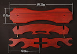 New Style High-grade Two-layer Redwood Stand For Japanese Samurai Sword