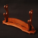 High Quality Solid Wood Two-layer Sword Stand For Japanese Samurai Sword