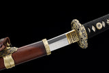 Japanese Samurai Sword High Carbon Steel Clay Tempered Tachi Sword SHIJIAN190802