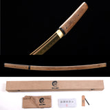 Japanese Samurai Sword Golden Blade Katana SHIJIAN202002